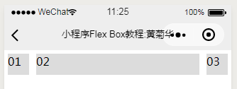 微信小程序flex_box界面设计入门到精通-12课-Flex项目的属性-flex综合属性设置